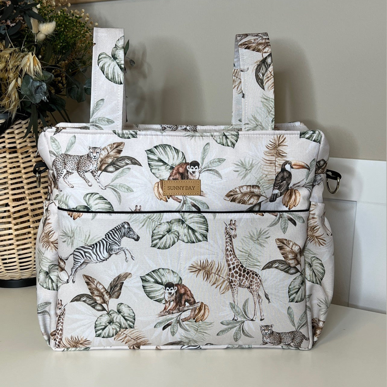 Diaper bag waterproof "Africa" collection