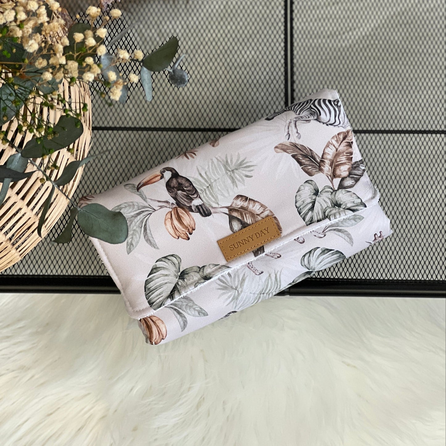 Portable changing mat waterproof "Africa" collection