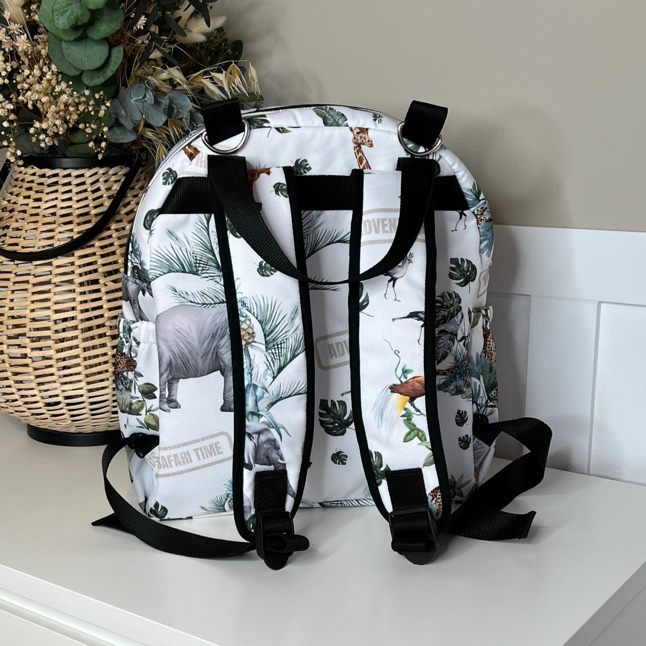 Backpack waterproof "Safari white" collection