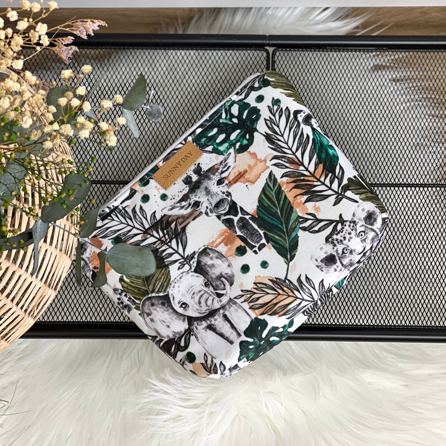 Toiletry bag waterproof "Jungle" collection