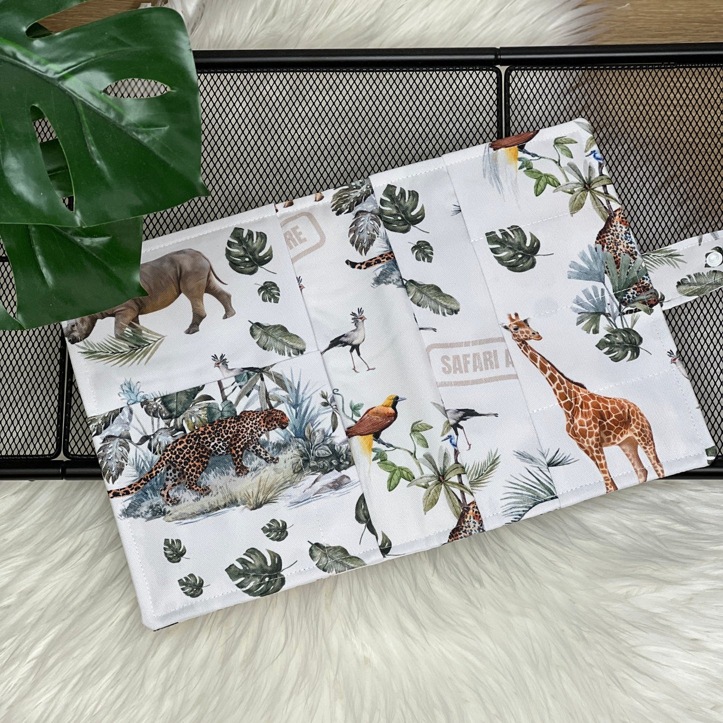 Document holder waterproof "Safari white" collection