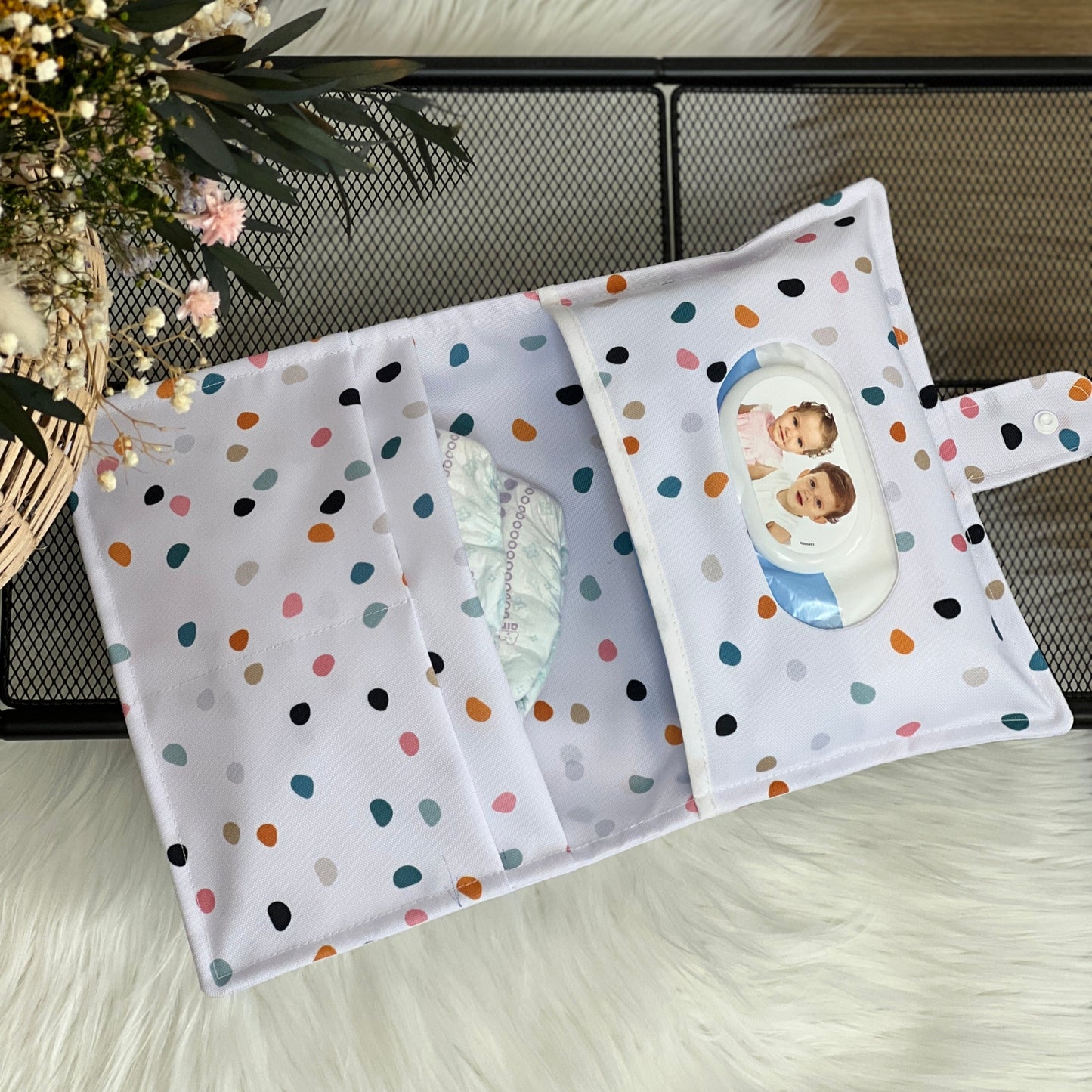 Wipes holder waterproof "Party" collection