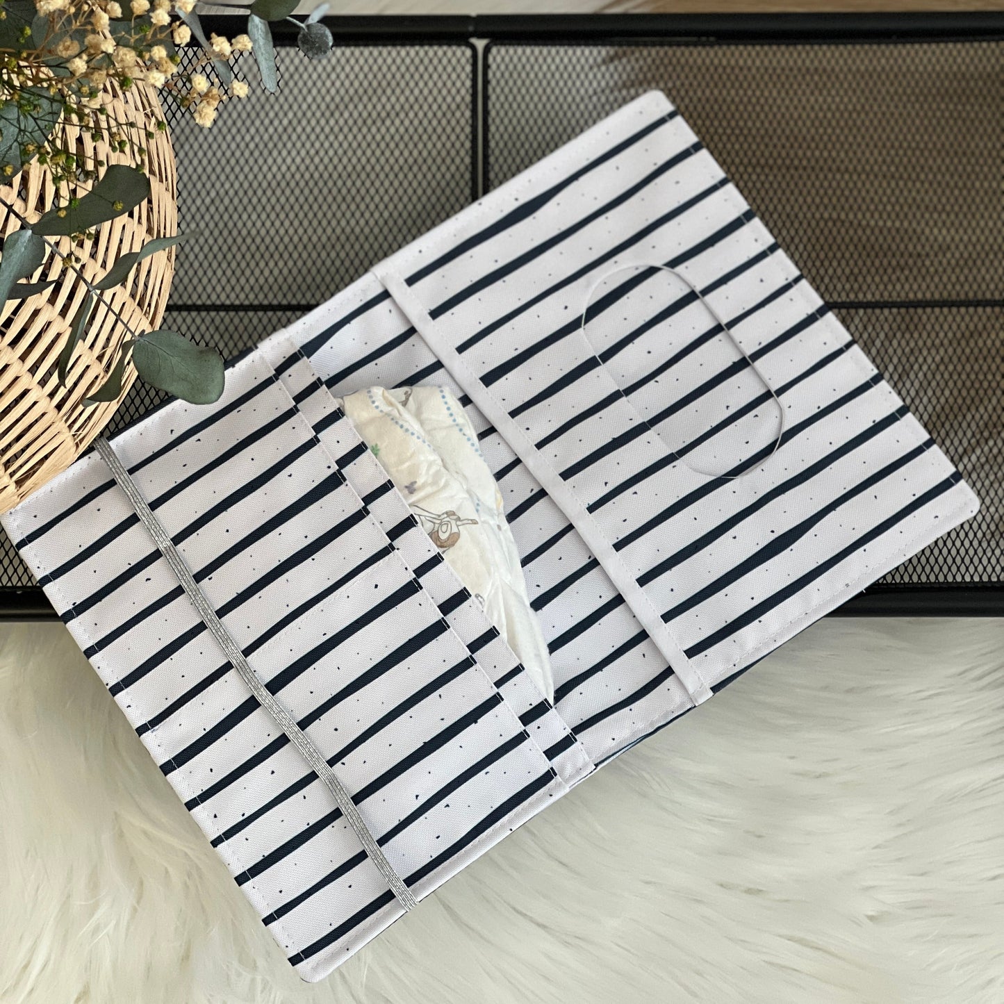 Wipes holder waterproof "Stripes" collection