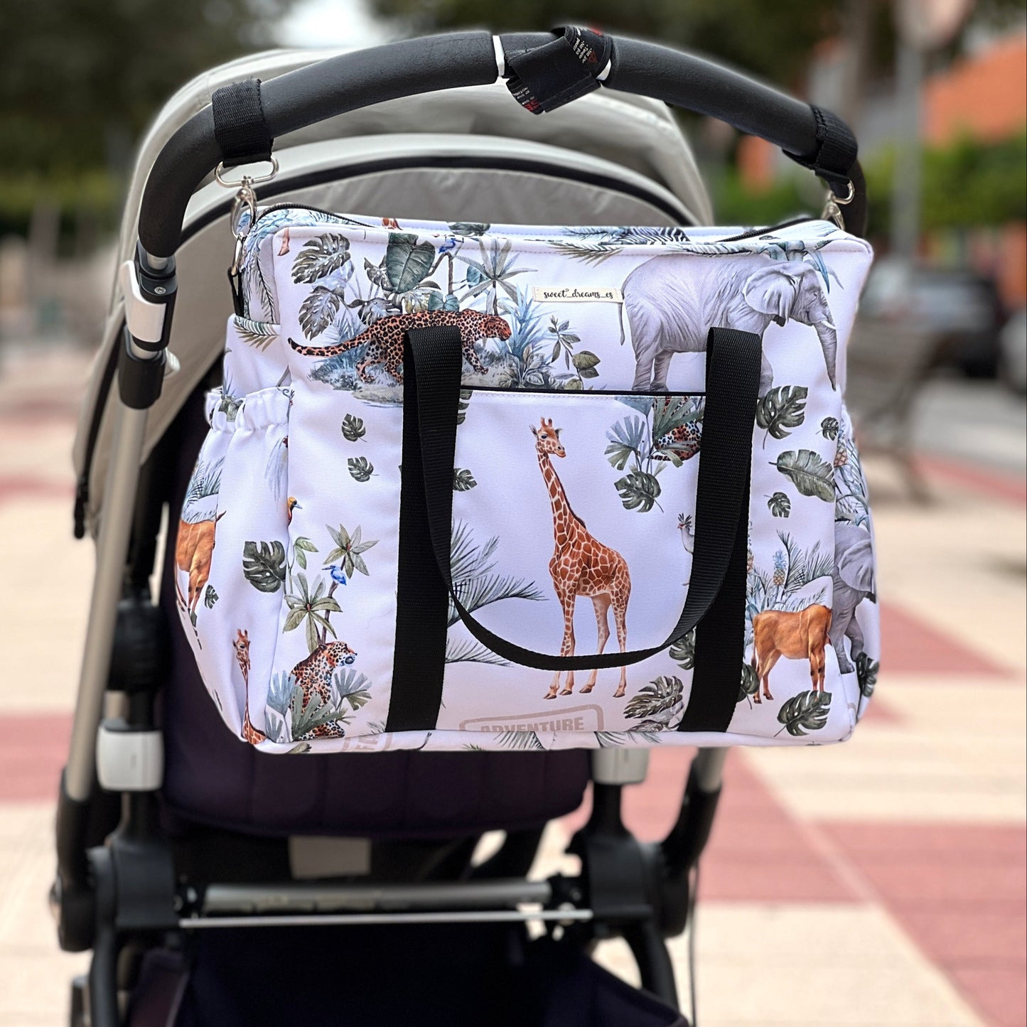 Bag XL waterproof "Safari white" collection