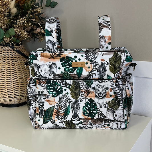 Diaper bag waterproof "Jungle" collection
