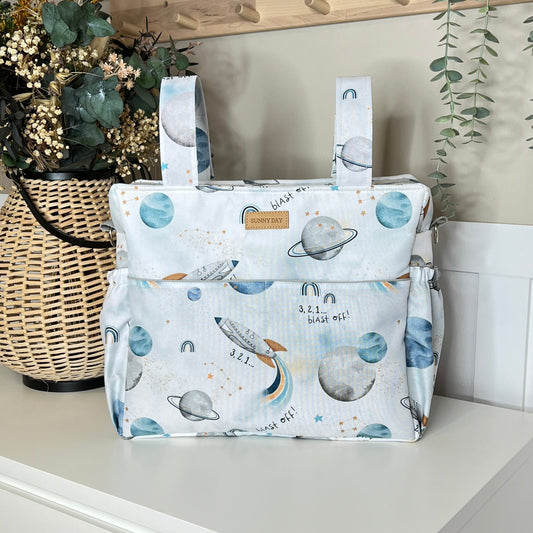 Diaper bag waterproof "White space" collection