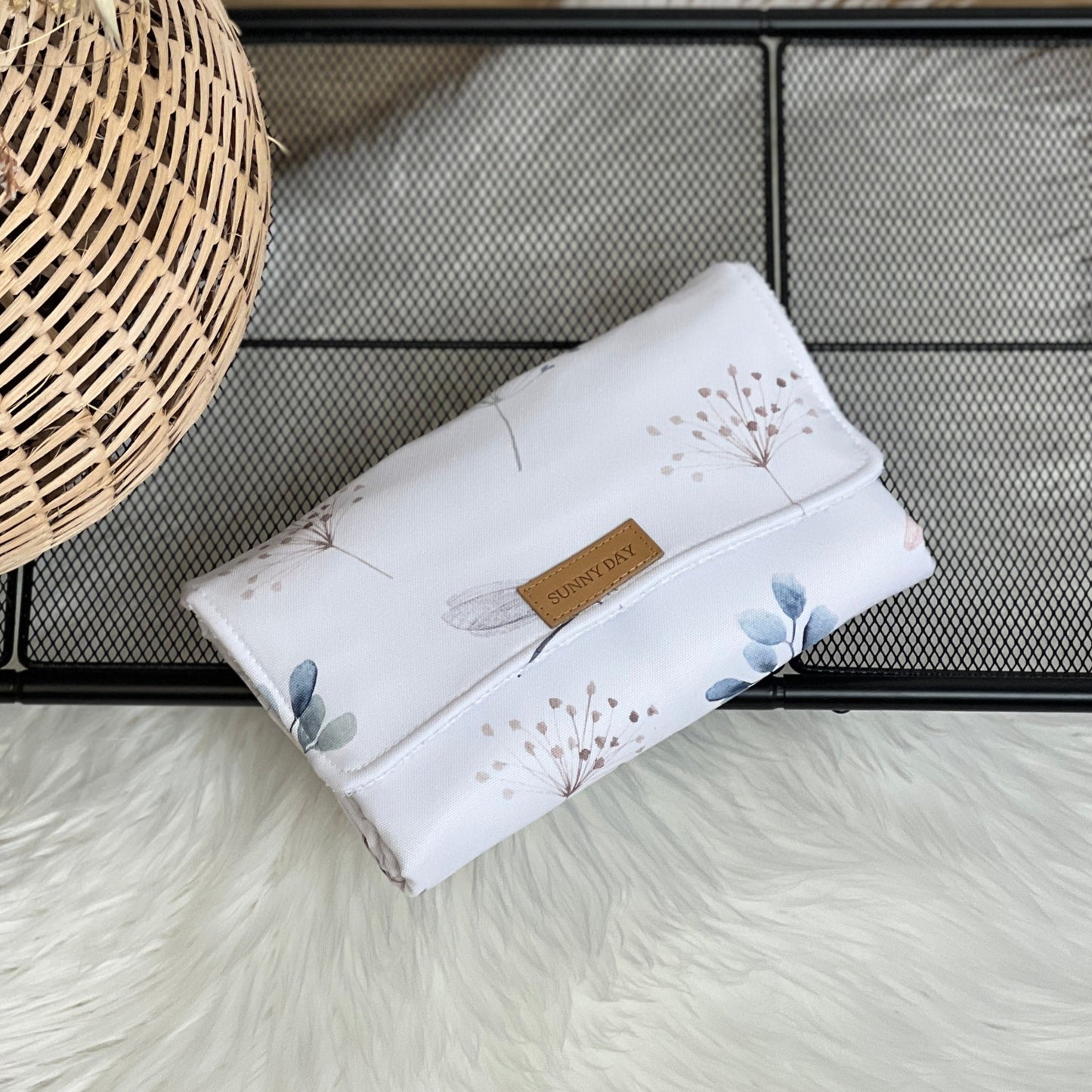 Portable changing mat waterproof "Dragonfly" collection