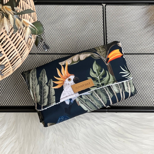 Portable changing mat waterproof "Tropical" collection