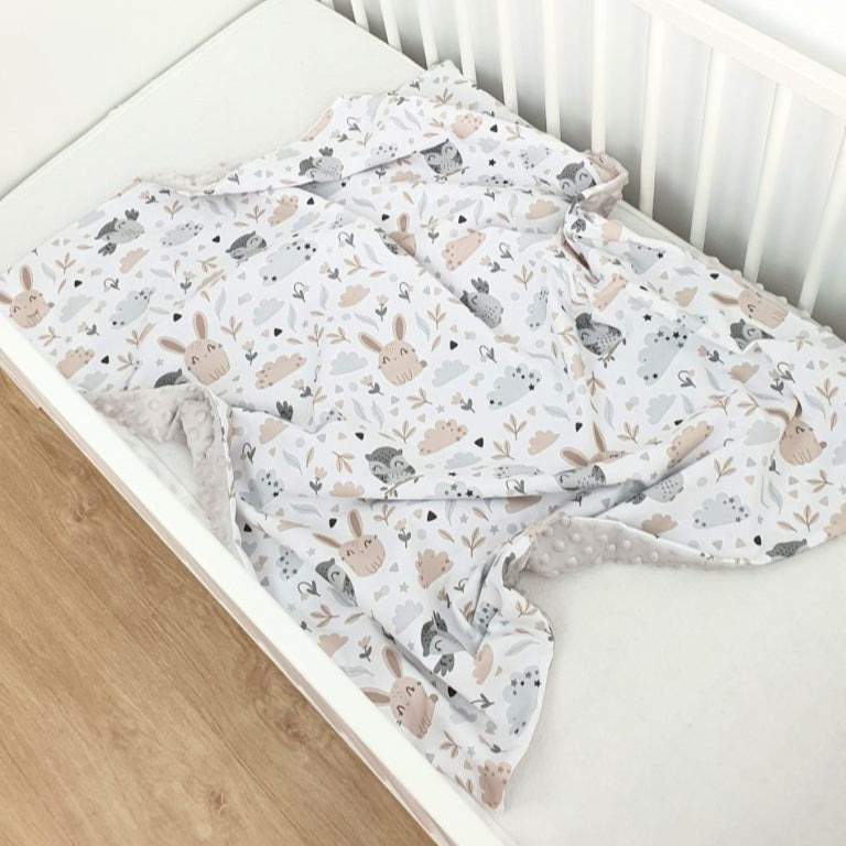 Blankets "Owl and Rabbit" collection