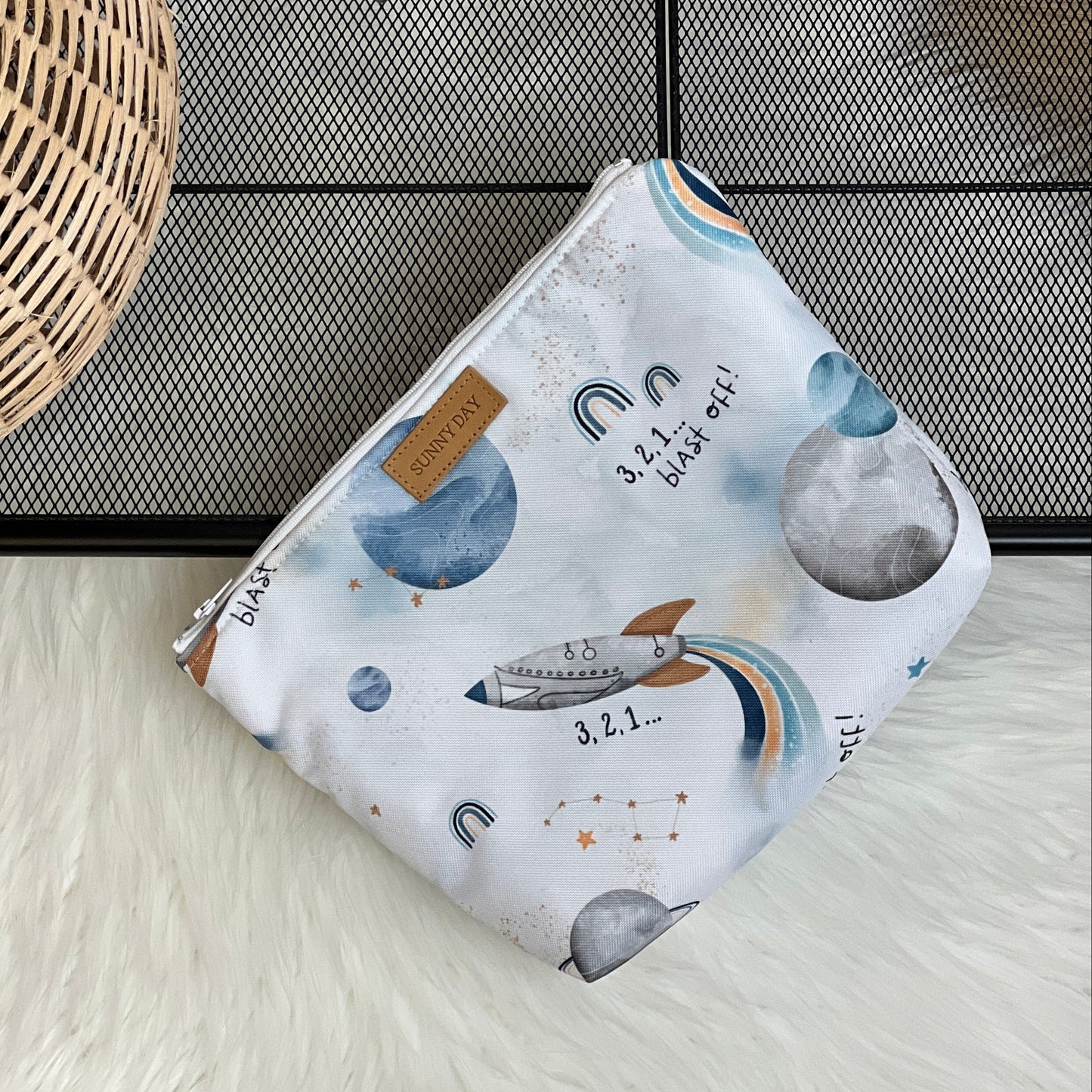 Toiletry bag waterproof "White space" collection