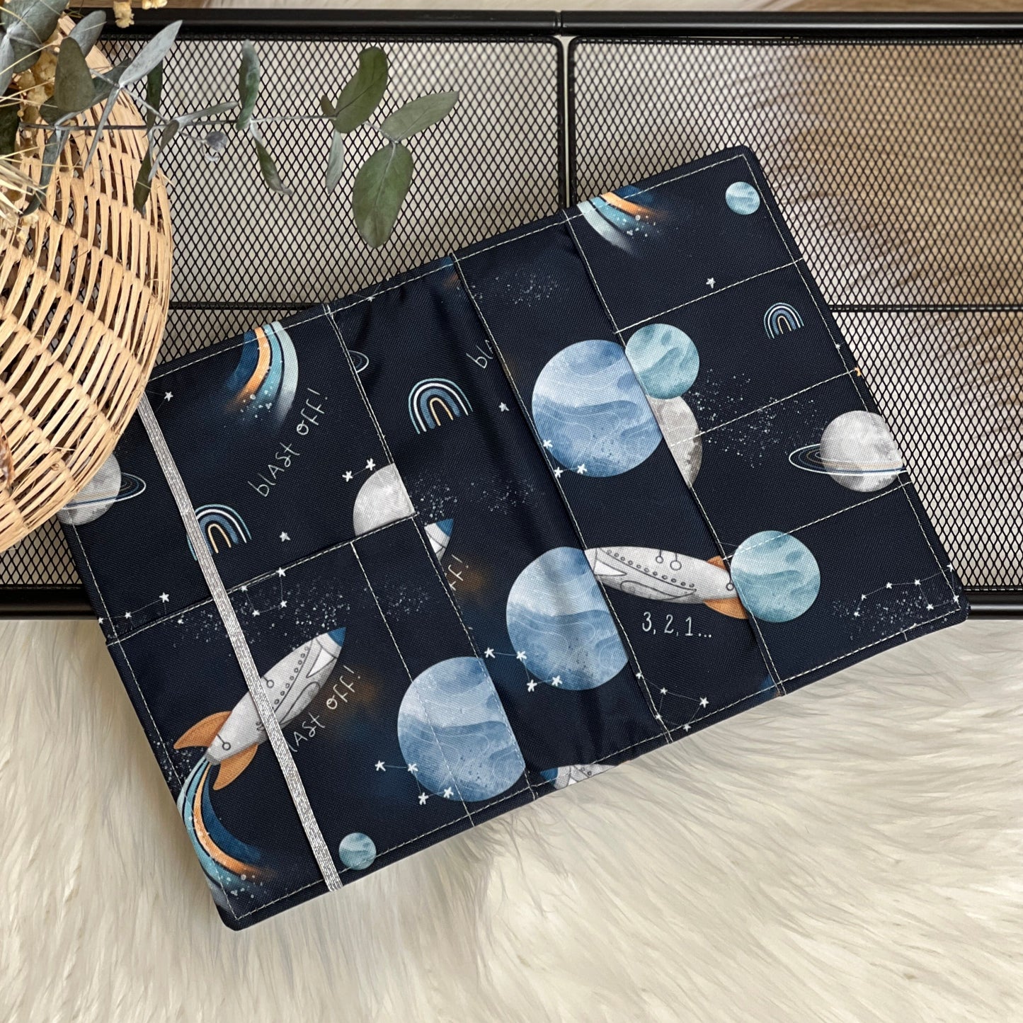 Document holder waterproof "Blue space" collection