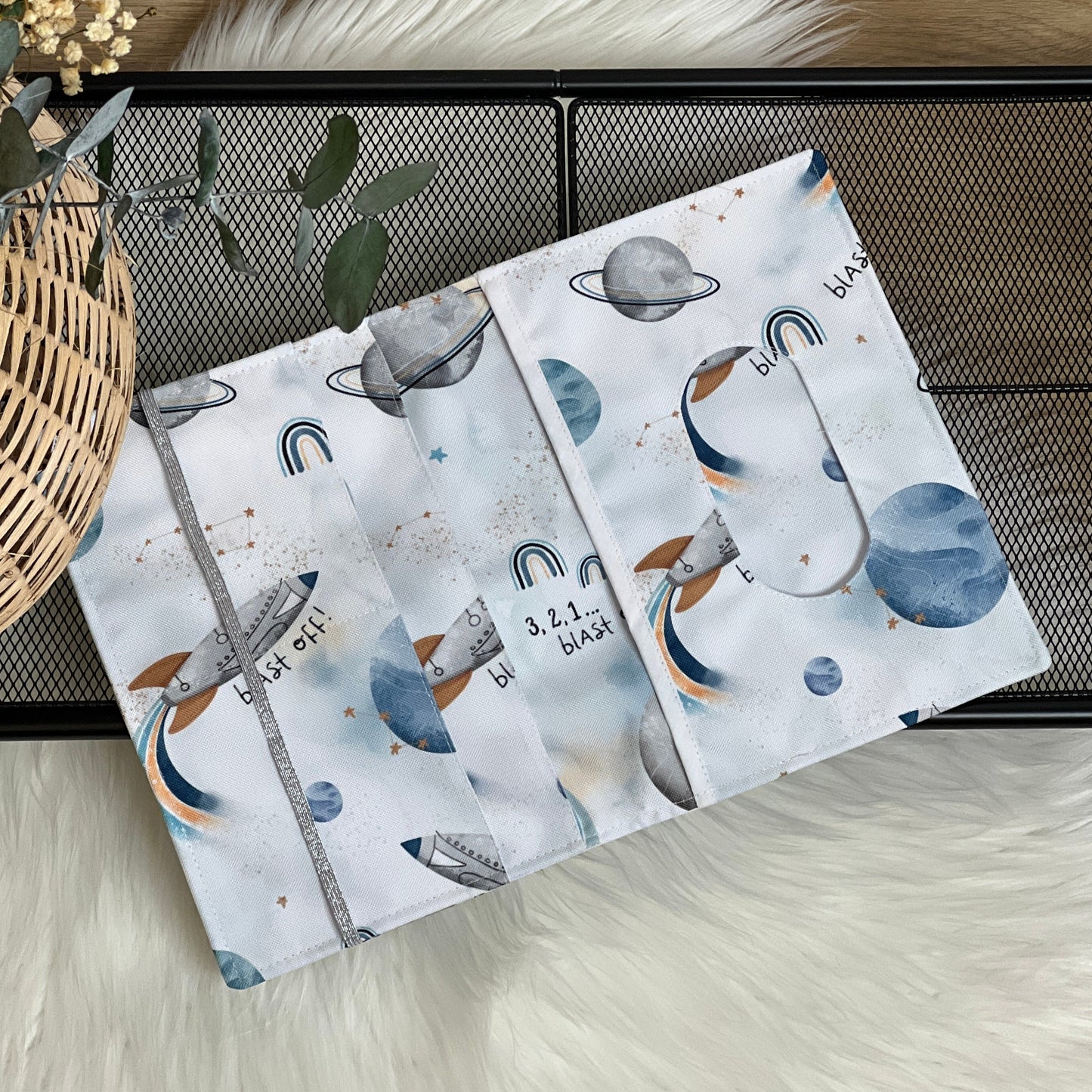 Wipes holder waterproof "White space" collection