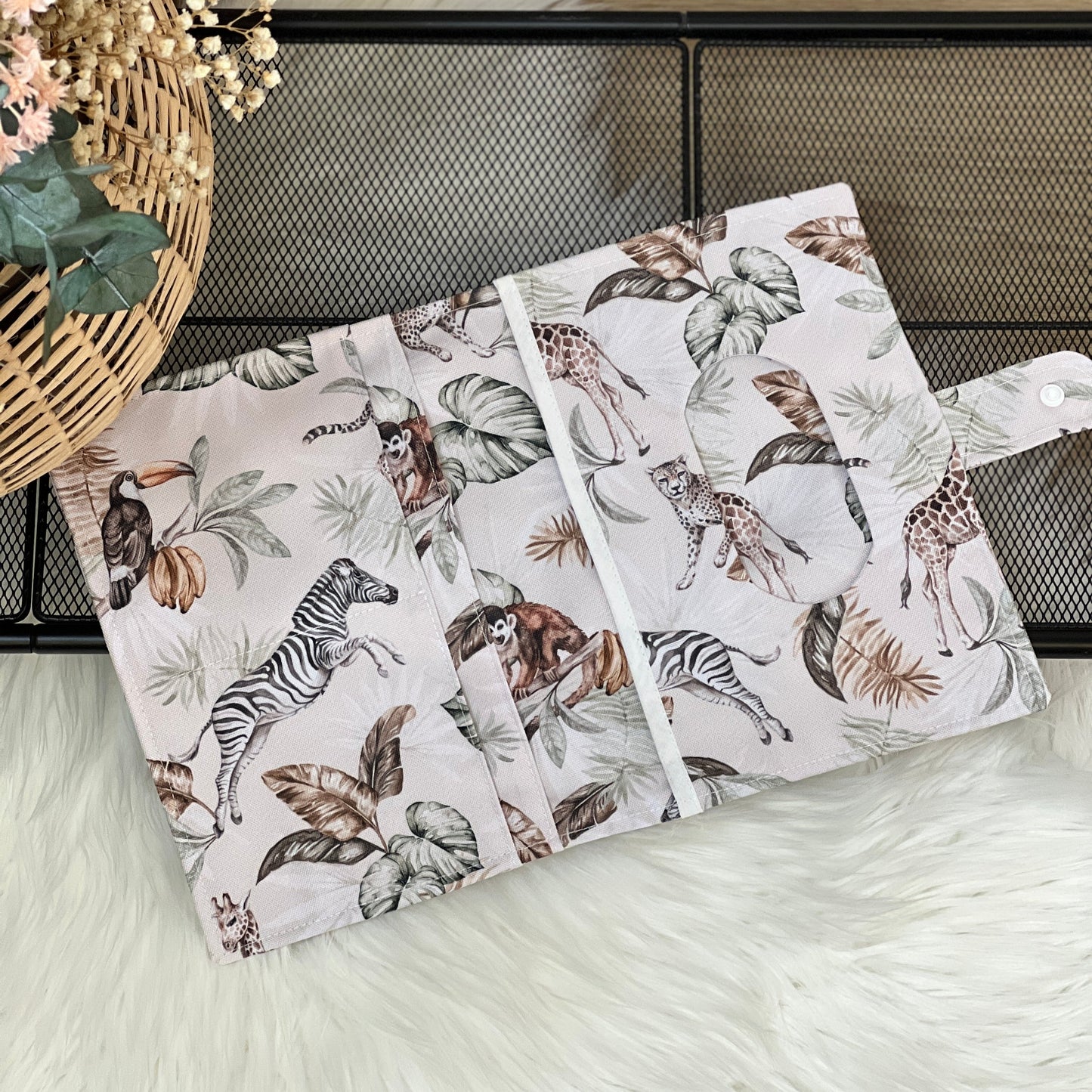 Wipes holder waterproof "Africa" collection