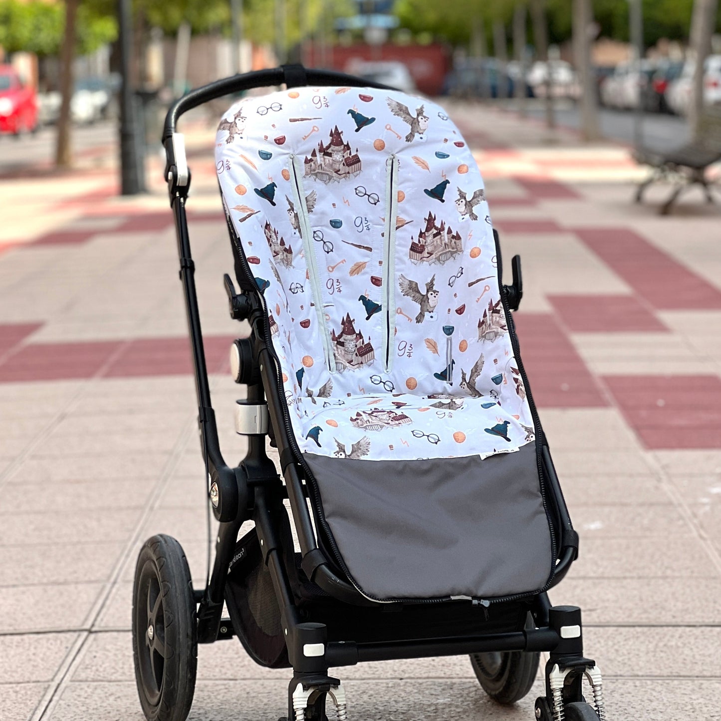 Pram footmuff (mid-season/summer) waterproof "Harry Potter" collection